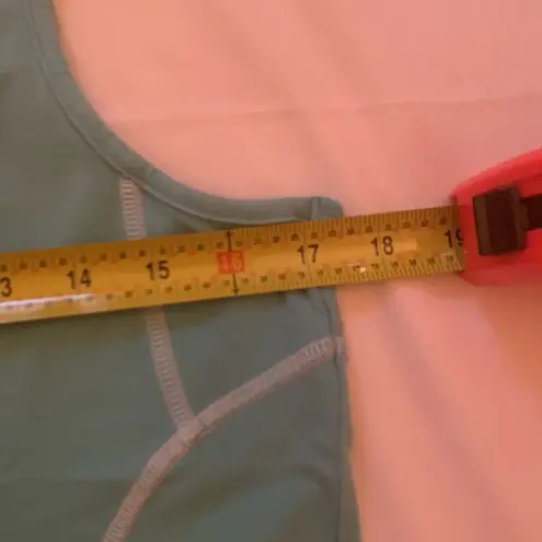 Danskin Y2K  athletic teal tank top x-large XL - Image 9