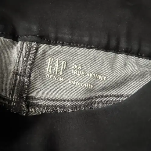 Gap Maternity Gray Denim Jeans Skinny Jeans