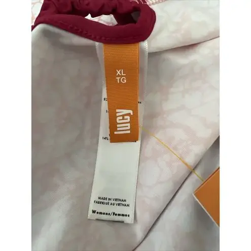 Lucy Wade In‎ Out, Women’s Water Tank Top Size XL Fuchsia Pink Paddleboard NWT