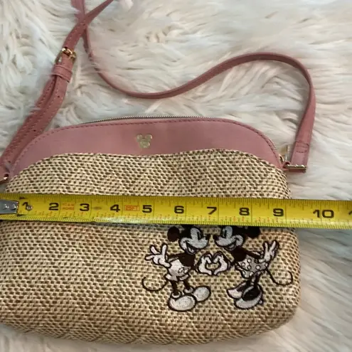 Disney  Pink and Tan Crossbody Bag with Elegant Design BNWOT