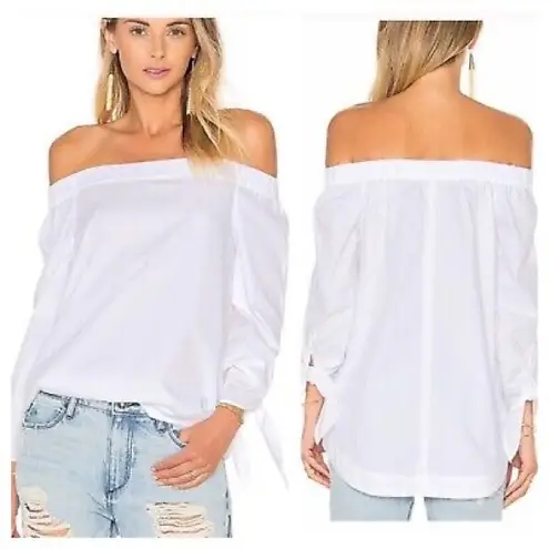 Free People  “Show Me Some Shoulder” White Tunic / S / Excellent condition