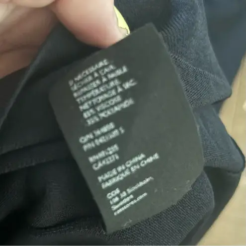 COS 1/2 sleeve crew neck trumpet sleeve dress