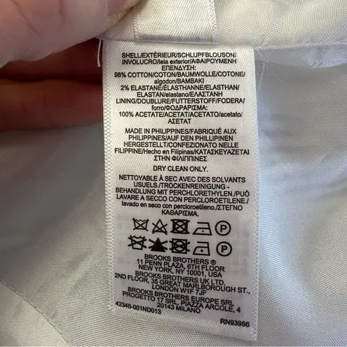 Brooks Brothers Blue & White Seersucker Sheath Dress, 14