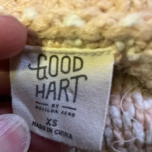 Good Hart by Matilda Jane Beachy striped cardigan Tan Size XS