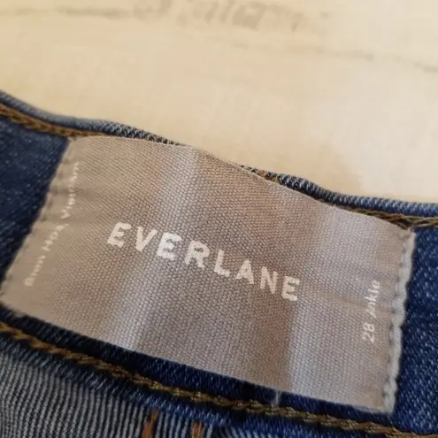 Everlane {28}  Ankle Distressed Jean Raw Hem