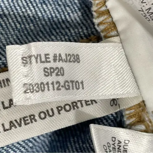 Madewell ‎ High Rise Button-Front Jean Shorts Size 31 Denim AJ238