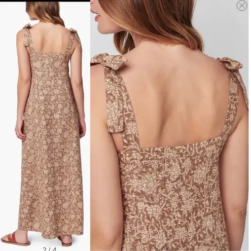 Faherty NWOT Kendall Dress Maxi Dress Button Linen Bronze
Riviera Floral Sz S