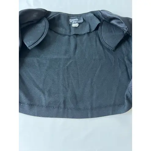 Dawn Joy Fashions Long Sleeve Cropped Jacket Shoulder Pads Size 7