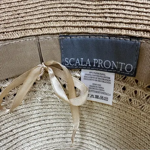 Scala Pronto Sea Shells Boho Summer Hat