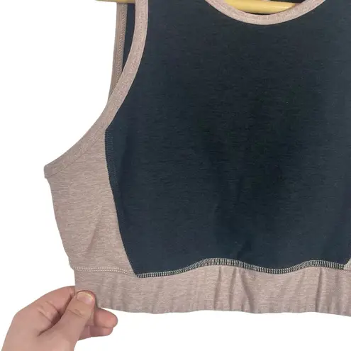 Beyond Yoga Spacedye On Block Colorblock High Neck Sports Bra Size S