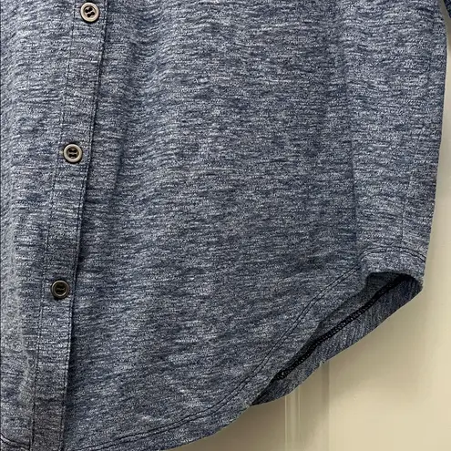 Tribal Jeans Blue Heather Button