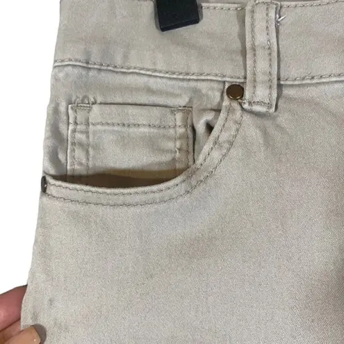 Artisan NY Light Gray Cotton Blend Skinny Ankle Denim Jeans Women Sz 6