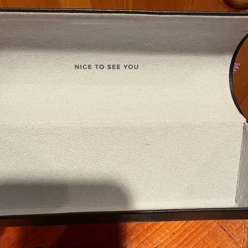 Warby Parker Birch/Gray Tortoise Eyeglasses with Case LOUISE 189 55-16-140