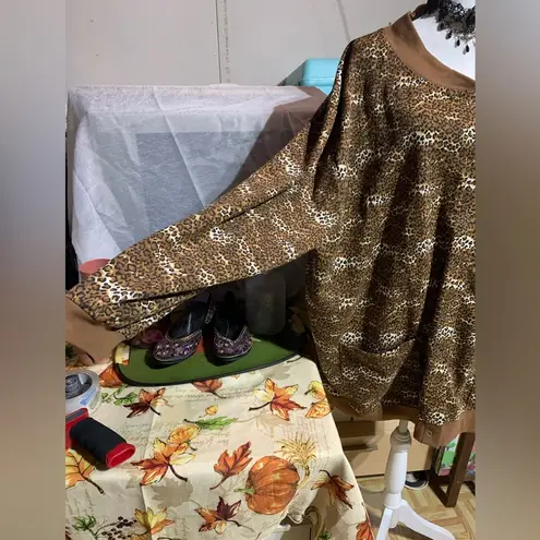 Anthony Richards Cheetah Print Jacket Size 5X