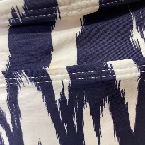 Anne cole NWT Navy Ikat Print Tankini Top XL New with Tags