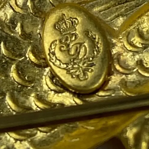 Premier Designs Womens Three Fish Brooch Fins Rhinestone Eyes Textured Details