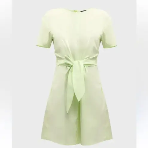 Emporio Armani NWT Poplin Cutout Shirt Dress with Wrap Tie Waist