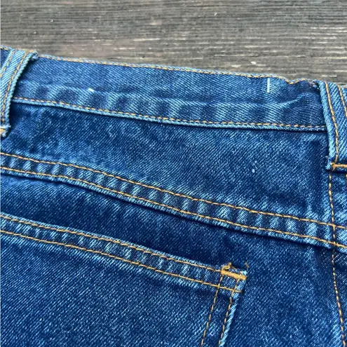 Women’s Traxx Vintage Cowboy Western Laced High Rise Blue Denim Jeans, Y2K|Sz:14