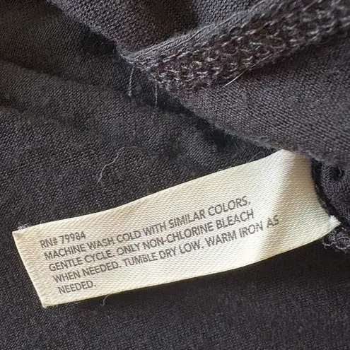 Soft Rayon/spandex Crochet Lace Tunic Black Live. Lounge. Wear. Soma wns M