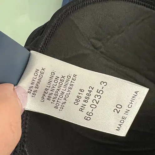 Swimsuits For All Sarong Front Black
One Piece Size 20 NWT Black