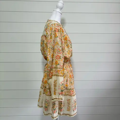Elan FLORAL OBSESSION MINI BOHO DRESS Size S