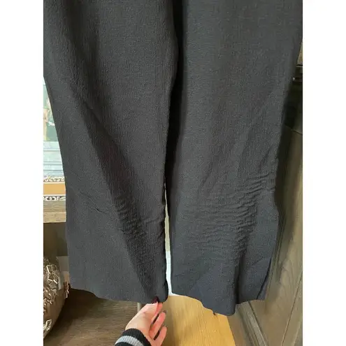 Black Halo Pravella One Shoulder Flare Leg Jumpsuit Black Size 14