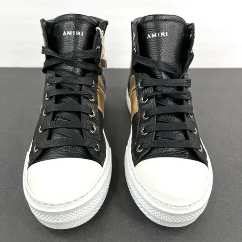 ACE Fashion AMIRI Sunset High Top Women Leather Logo Sneakers Size EU 36