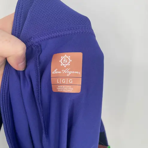 Ben Hogan Womens Golf Skort L Purple Tummy Control Ventilated Athletic Size L