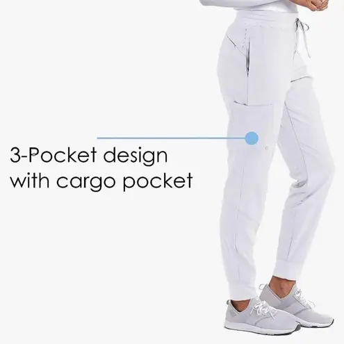 Barco One Scrub Joggers White Size undefined