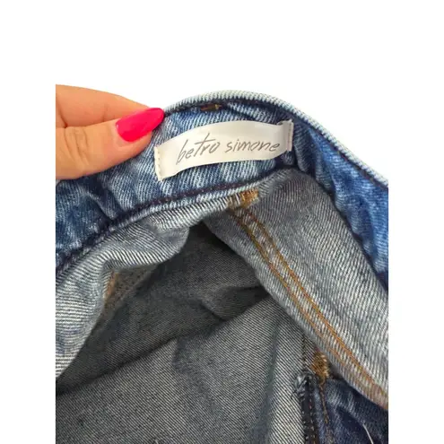 Betro Simone Light Wash 100% Cotton Button Fly Jeans Size 28