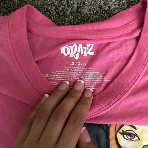 Bratz Tee Shirt Pink Size L