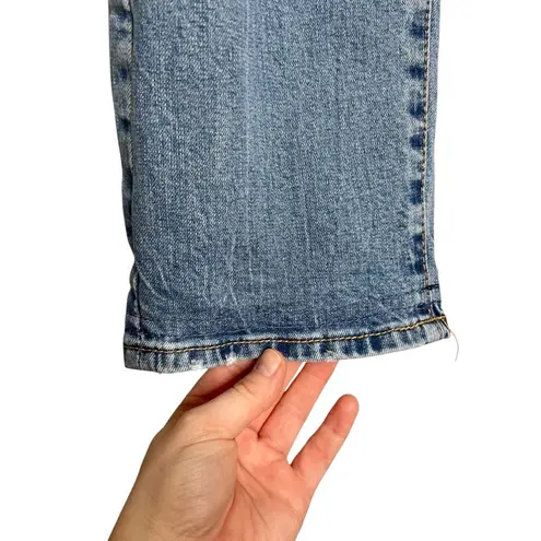 Vintage American Vintage Taper Destroyed Button Fly Jeans Blue Size 12