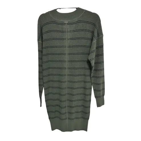 prAna NWT Milani Henley Sweater Dress Green