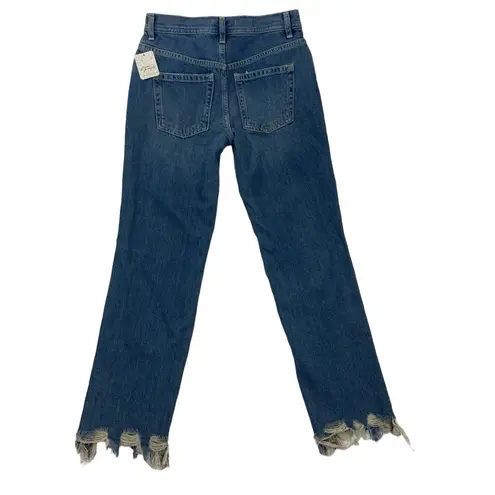 Free People  NWT Maggie Mid-Rise Straight Jeans 24