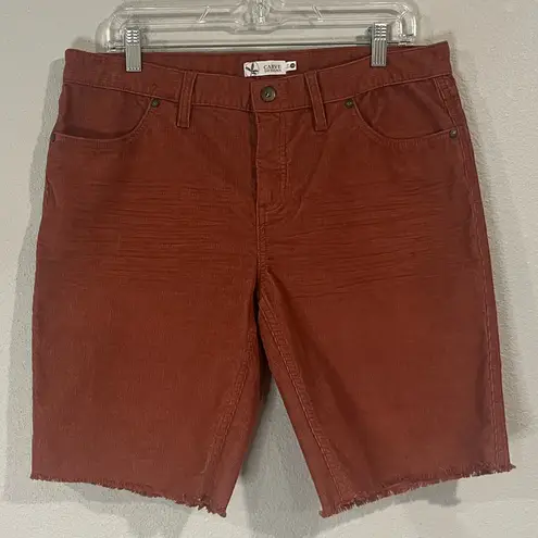 Carve Designs Oahu organic cotton stretch corduroy shorts 10” inseam size 10