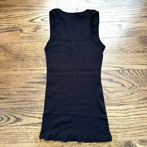 Bridesmaid Womens 3D Black Tank Top Shirt Size Large Wedding Party Bridal Shower