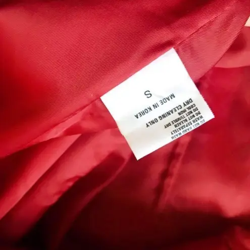 Milkcocoa Korea Red Hearts Dress Size XS