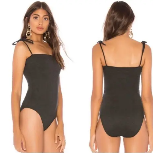 Capulet  X REVOLVE Charcoal Grey Framboise Bodysuit