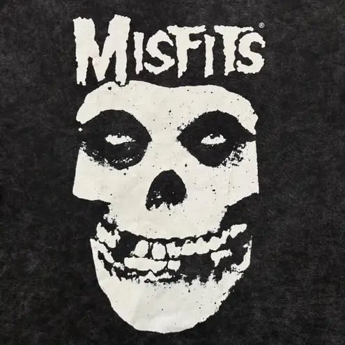 The Misfits The Crimson Ghost Punk Rock Band Mineral Wash T-Shirt Size Large