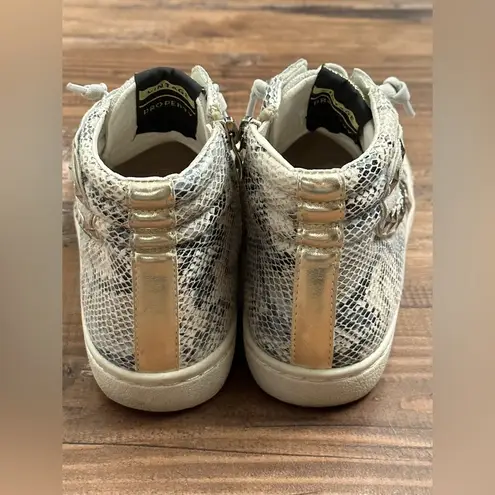 Vintage Havana Hi Top Sneakers Cliff Snake/Grey 6.5