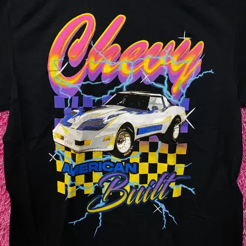 Chevy Corvette American Built Car Promo Tshirt size Medium