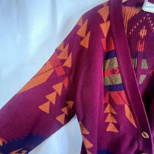 Jacqueline Ferrar Jacqueline Ferrar Vintage Retro Cardigan Sweater Size Large