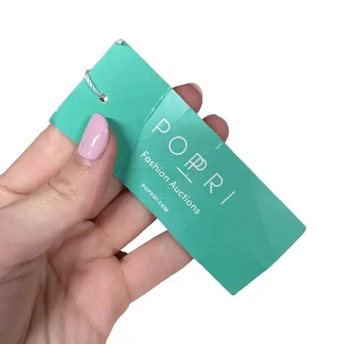 Anna October Trouser Pants Cropped Polka Dot Print Rainbow Multicolor Size XS White