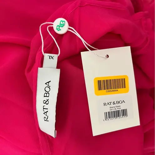 Rat & Boa NEW NWT Sirena Maxi Dress In Pink