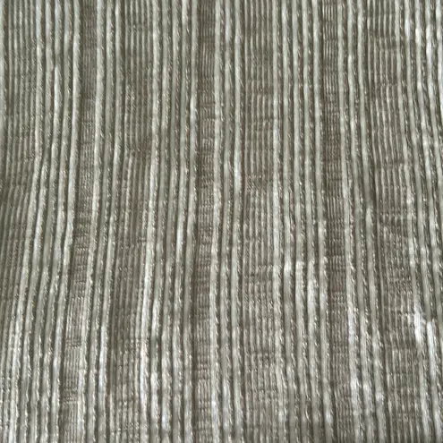 Freeloader Adorable stripes textured olive green/cream top