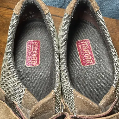 Munro Joliet Brown Suede Sneakers Casual Classic‎ Hipster Comfy Cushion Non Slip