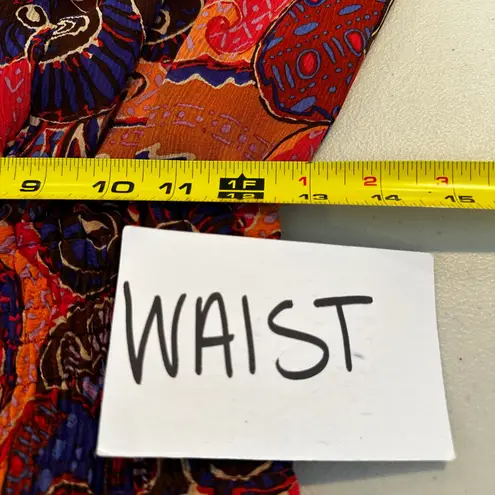 ALC Frank A.L.C. Cory High Neck Paisley Print Silk Halter Mini Dress Size 0