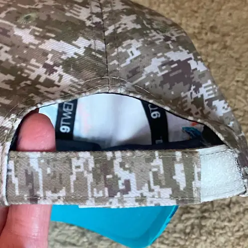 NFL Miami Dolphins Women’s Hat Cap Digital Camo Print Turquoise Green Football Blue