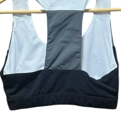 Glyder Exoflex Full Force sports bra Gray White Black Size Medium