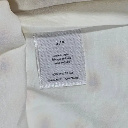 We Wore What Mini Slip Skirt in Ditsy Daisies S NWT